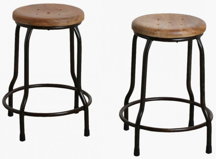 Krakk \'Warung\' - Naturlig 50 cm i gruppen Møbler / Sittemøbler / Krakker hos Reforma (STTW00050A)