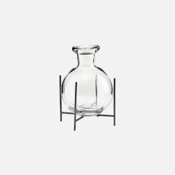 Vas 'Lana' - Messing / glass (S)