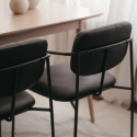 Lenestol \'Ebba\' - Svart