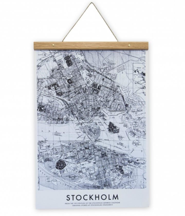 Stockholm - plakat og henger i gruppen hos Reforma (Stockholm_A3)