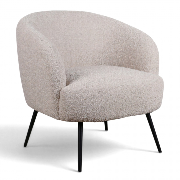 Lenestol 'Capri' - Beige/Bouclé