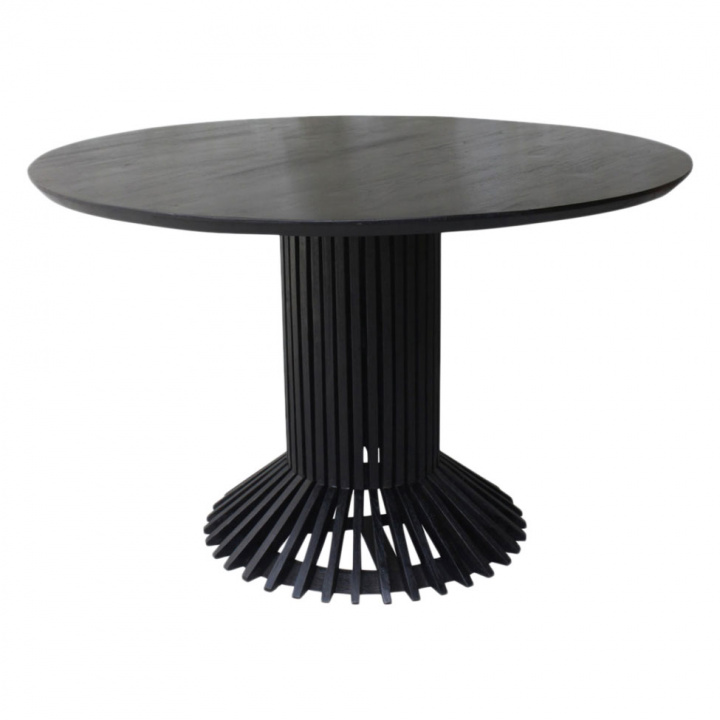 Rundt spisebord 'Eiffel' Rundt 120cm - Svart