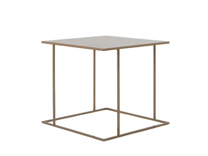 Salongbord \'Walt\'- 50x50 gull i gruppen Møbler / Bord / Sofabord hos Reforma (TB003WALT50-1111)