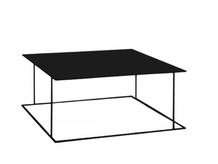 Salongbord \'Walt\' - 80x80 Svart i gruppen Møbler / Bord / Sofabord hos Reforma (TB003WALT80-9005)