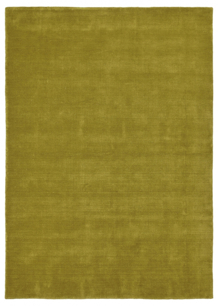 Ullteppe \'Rozen Handloom Wool Premium\' - Grønn i gruppen Interiør / Tepper / Ulltepper hos Reforma (V102015301)