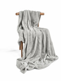 Pledd \'Aranga Super Soft Throw\' 130x170cm - Grå