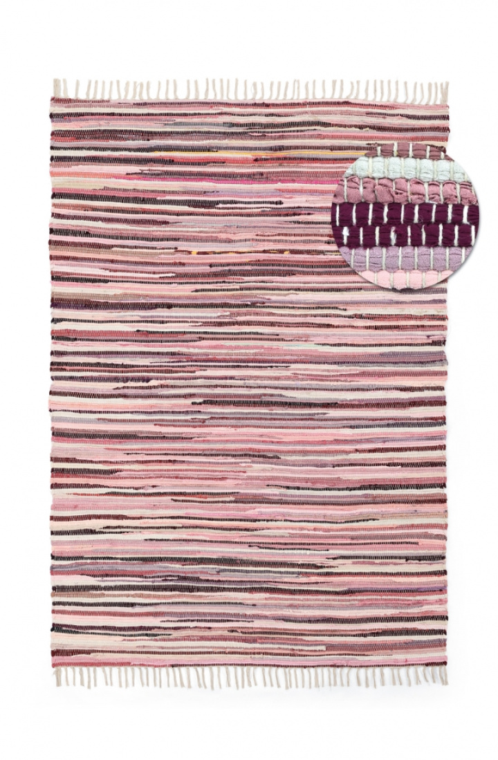 Rya Teppe \'Fassale håndvevd ull\' - hvit i gruppen Interiør / Tepper / Rya Tepper hos Reforma (V10201)