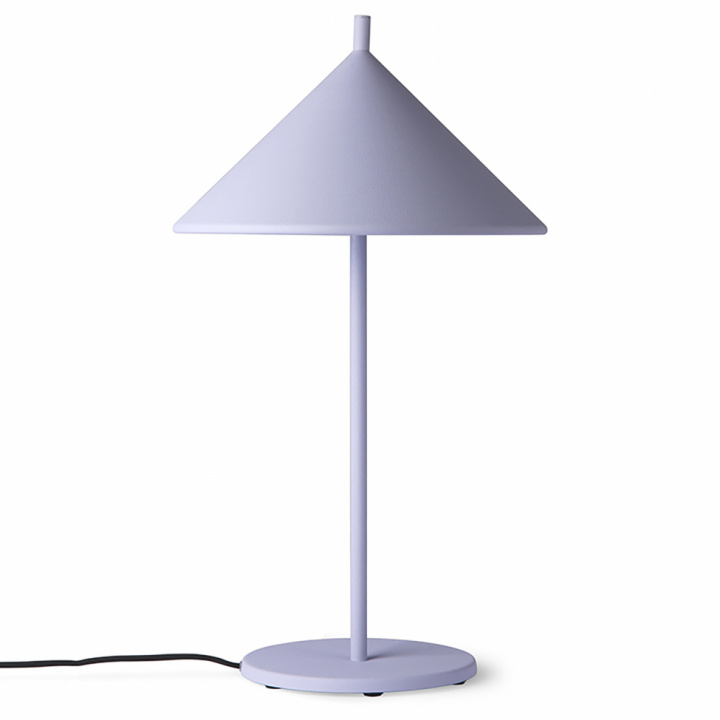 Bordlampe 'Triangle' - Lilla