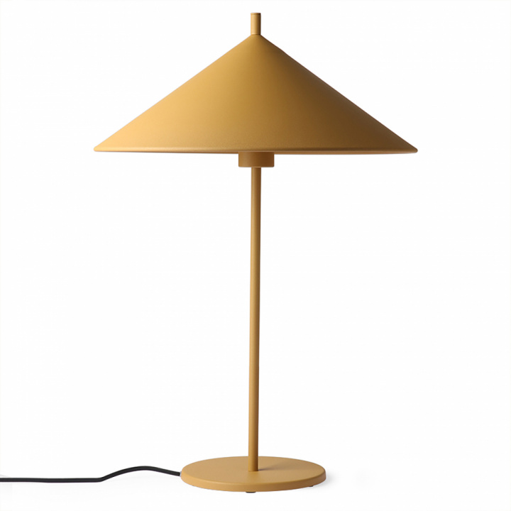 Bordlampe 'Trekant' - Gul