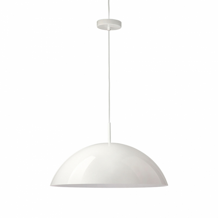 Taklampe 'Cupola' - Vit