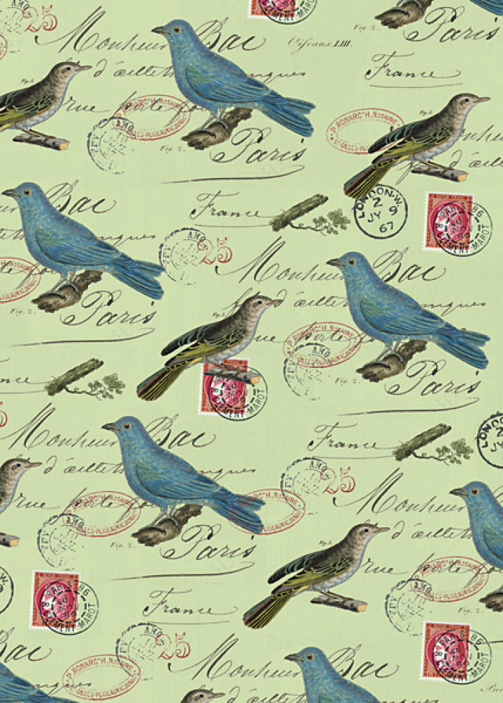 Plakat - Bird & Nest