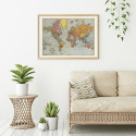 Plakat - Vintage Verdenskart
