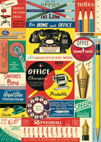 Plakat - Vintage kontor