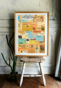 Plakat - Vintage kontor