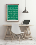 Plakat - Skrivestil