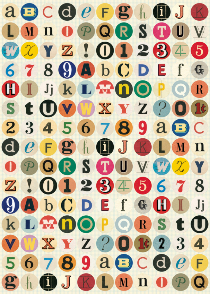 Plakat - Tall / Bokstaver