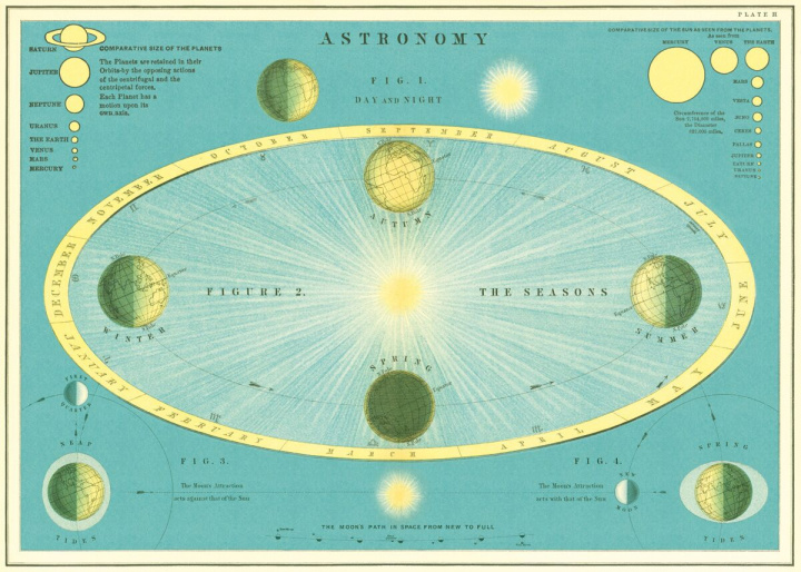 Plakat - Astronomi