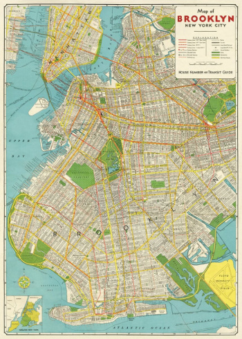 Plakat - Kart Brooklyn