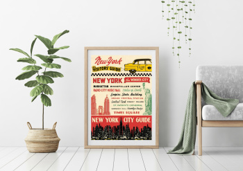 Plakat - New York Vintage