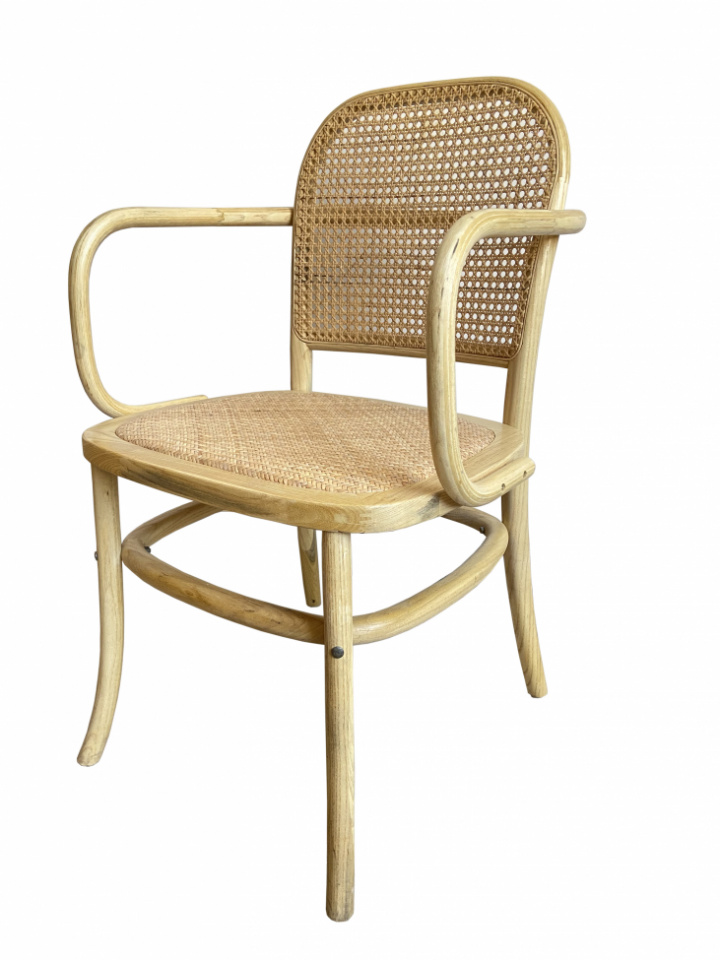 Lenestol \'Hult\' Rattan - Natur/Sort i gruppen SALG / Møbler / Sittemøbler hos Reforma (WS-2119)