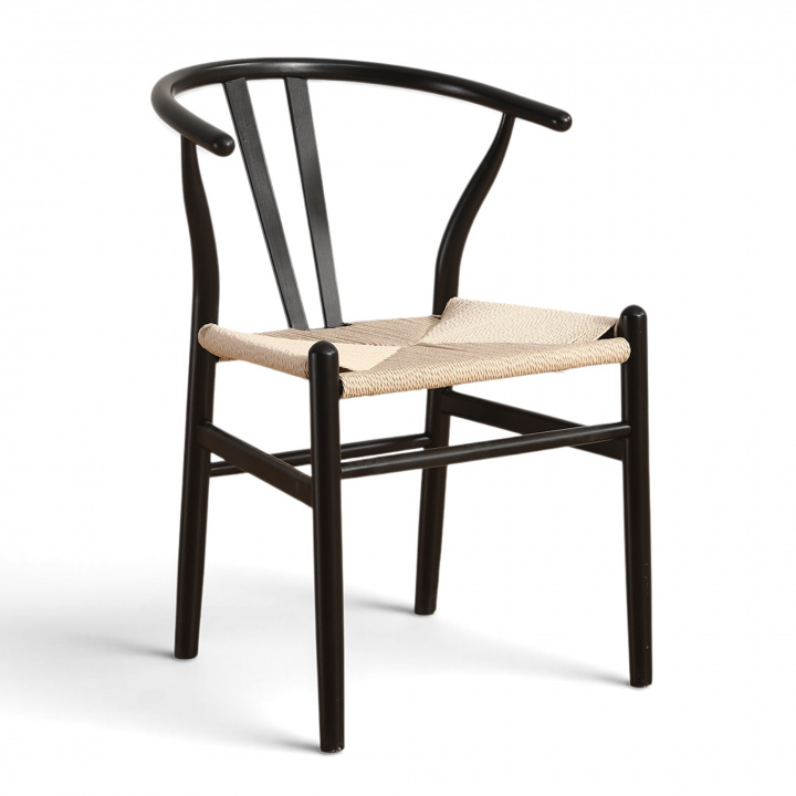 Stol 'Alta' - Svart/Beige