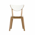 Stol \'Dala\' - Natur/Hvit