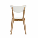 Stol \'Dala\' - Natur/Hvit