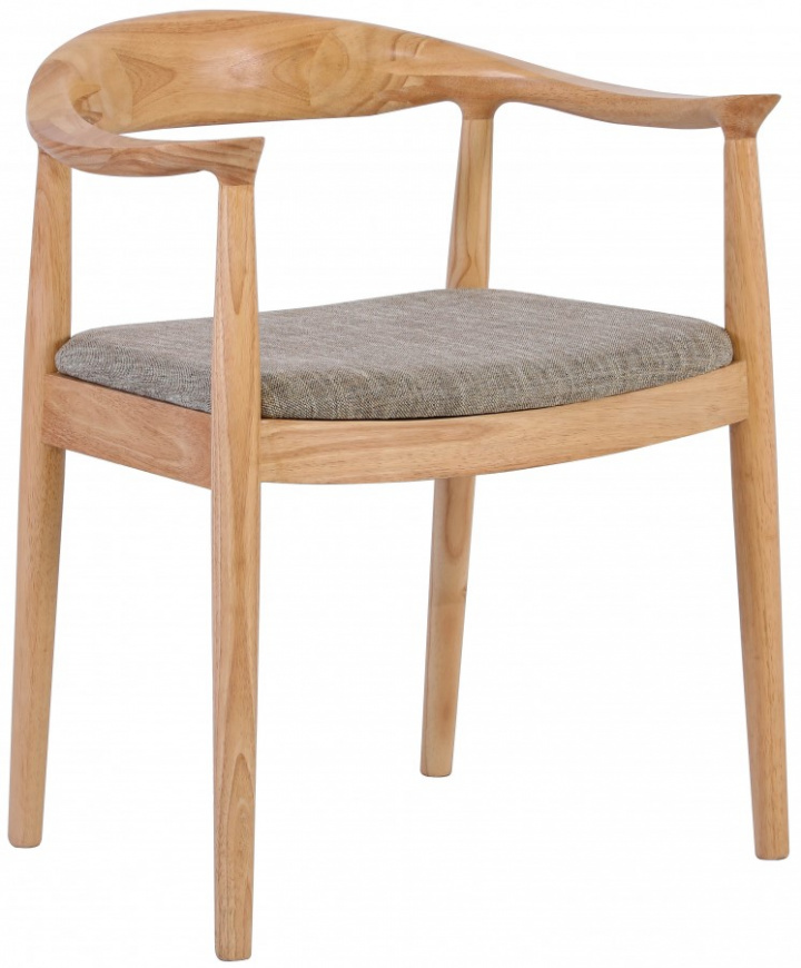 Stol \'Ask\' - Natur/Grå i gruppen SALG / Møbler / Sittemøbler hos Reforma (WS-8656-Natural)