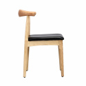 Stol \'Fager\' - Naturlig/Svart