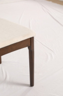 Stol \'Fager\' - Valnött/Beige