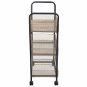 Kjökkenvogn \'Nät\' -Svart/Tre