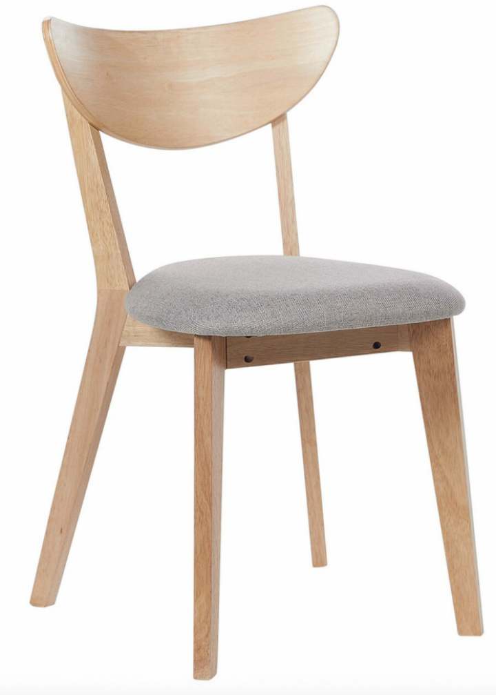 Stol \'Sirdal\' - Natur/Lyse grå i gruppen Møbler / Sittemøbler / Stoler hos Reforma (WS-ND010-natur-lightgrey)