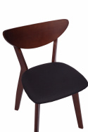 Stol \'Sirdal\' - Valnøtt/Mørkegrå