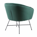 Lenestol \'Rio\' - Grønn / Fløyel