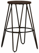 Krakk \'Rustikk\' 65cm - Tre/Stål