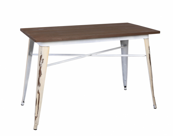 Bord Genova - Hvit/Antikk