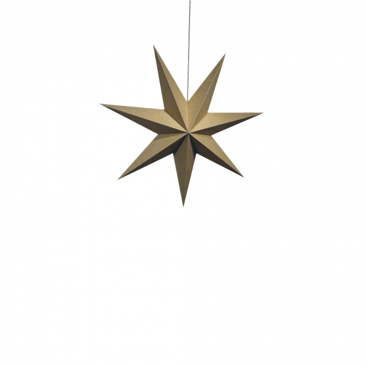 Adventsstjerne 'Sally' 60cm - Brun