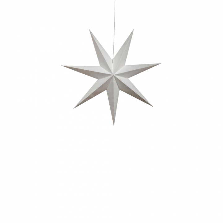 Adventsstjerne 'Sally' 60cm - Hvit