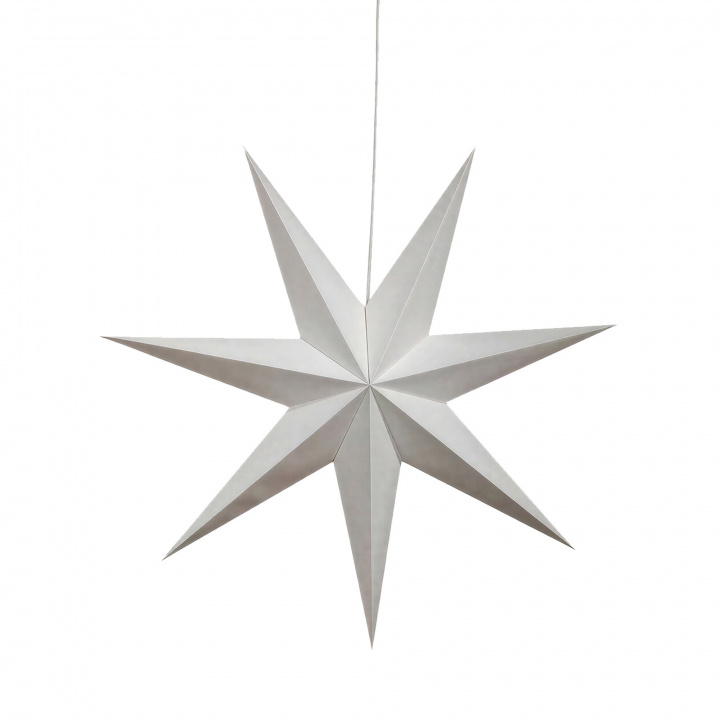 Adventsstjerne 'Sally' 60cm - Hvit