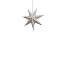 Adventsstjerne \'Skimra\' 45cm - Hvit