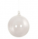 Glasskule \'Snowball\' - Gjennomsiktig