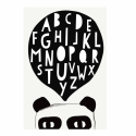 Lerretsplakat - Bokstaver