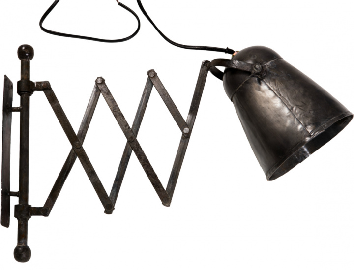 Vegglampe vintage - Industriell silke i gruppen hos Reforma (inds-193)