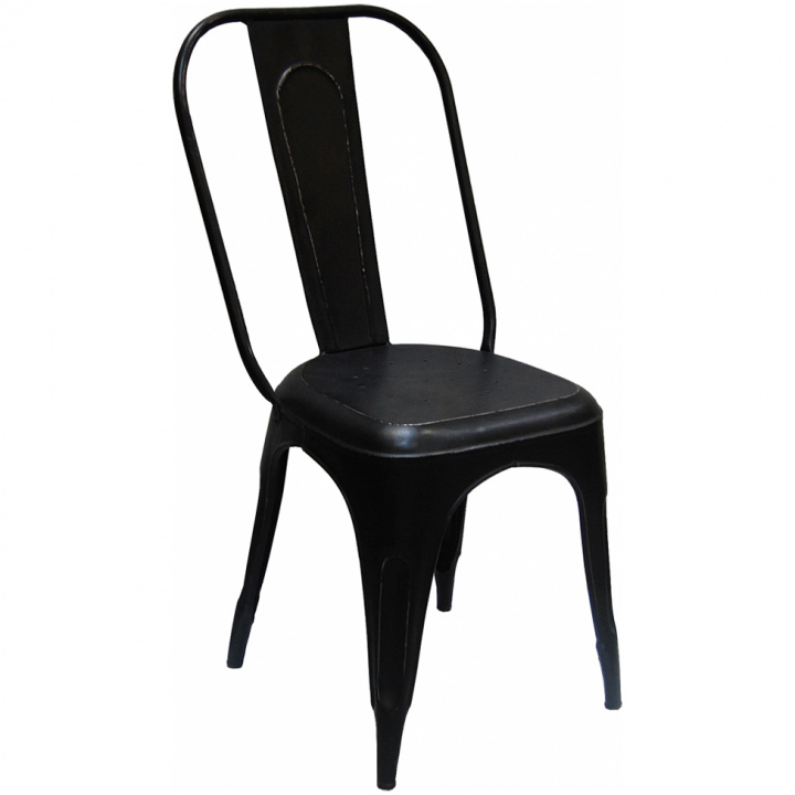 Stol - svart / jern