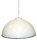 Fabrikklampe Vintage - Hvit