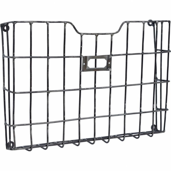 Vegglagring 'Iron basket'