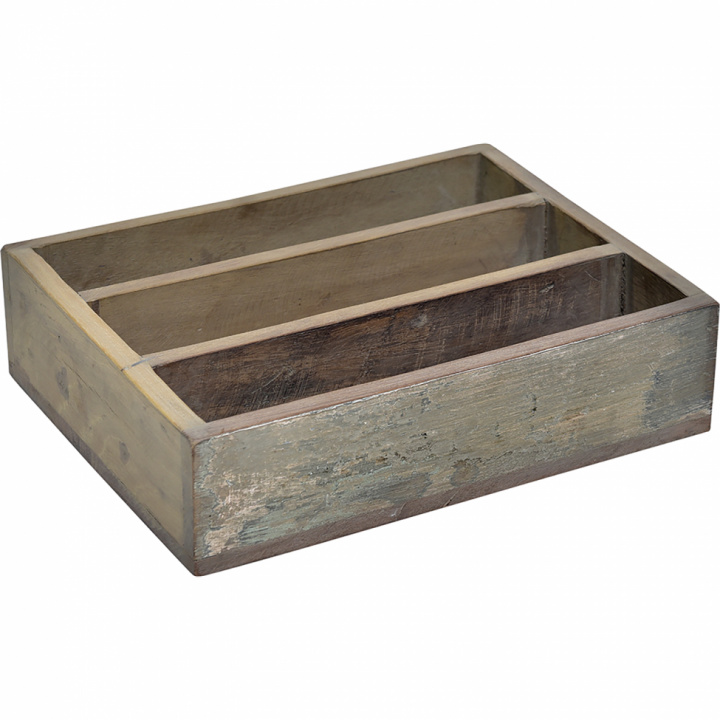 Oppbevaringsboks 'Rustikk tre'