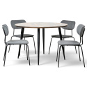 Spisegruppe \'Around Kungsholmen\' - 1 bord og 4 stoler