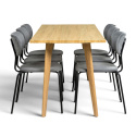 Spisegruppe \'Nordisk Kungsholmen\' - 1 Bord & 6 Stoler