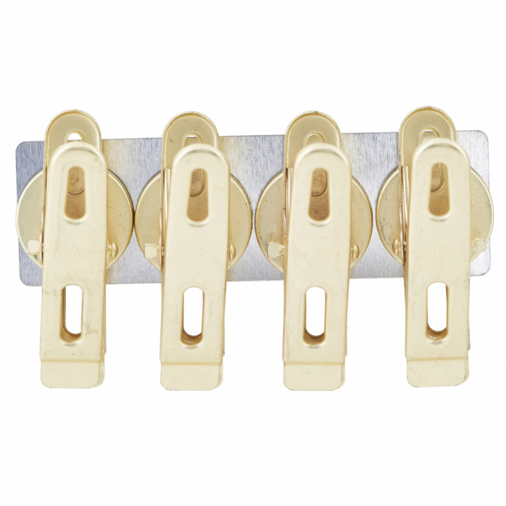 Magneter 'Hold' - Messing